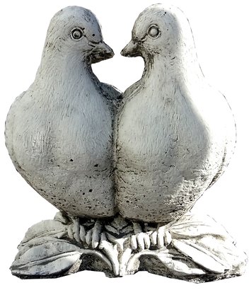 Statue Colombes Amoureuses