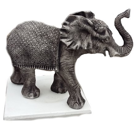 Statue éléphant indien 46 cm