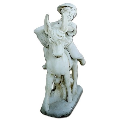 Statue Grand Âne et son Muletier