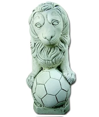 Statue Lion au Ballon (grand modèle)