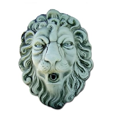 Tête de lion murale