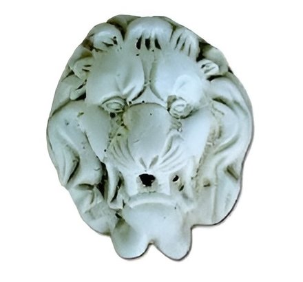  petite tête de lion murale