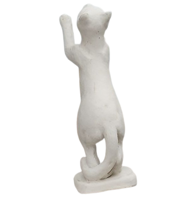 statue chat debout 