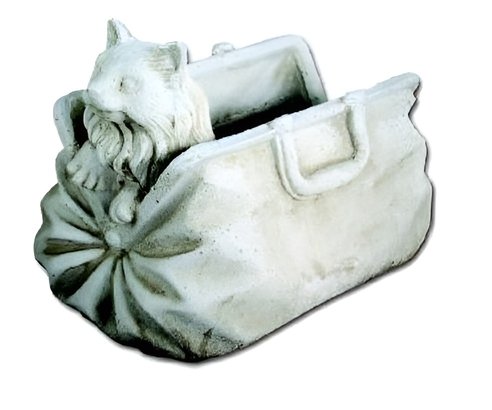 Statue Chat dans sac (grand modèle)