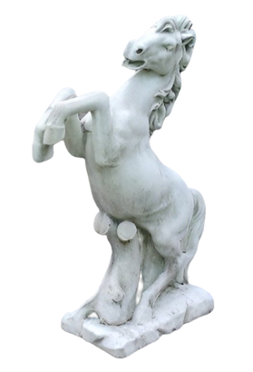 Statue Cheval Cabré modèle moyen