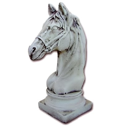 Statue Tête de Cheval Droite