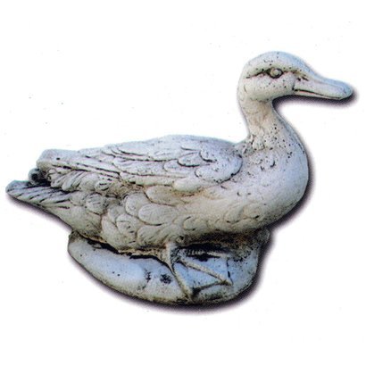 Statue Canard Couché