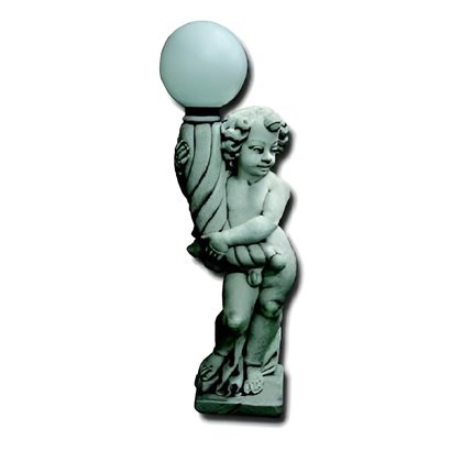 Lampadaire Enfant Nu au Grand Coquillage