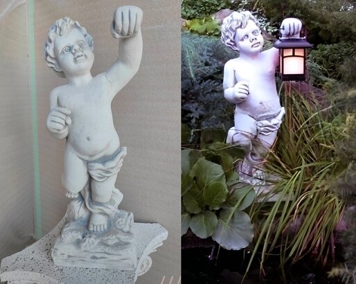 Bambin pouvant porter une lanterne