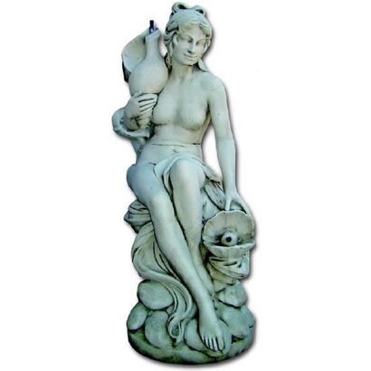 Statue de jardin en pierre Calypso