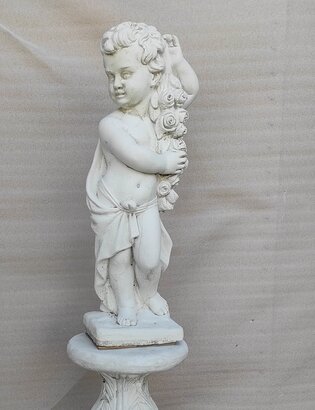 STATUE CHERUBIN PRINTEMPS 