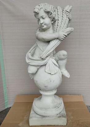 STATUE CHERUBIN saison été