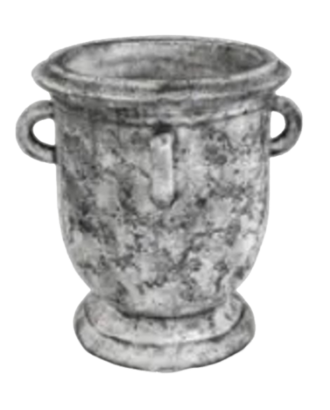  vase antique  Antibes Charbon