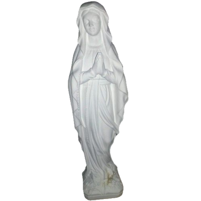 Statue Vierge Marie de Lourdes 75 cm