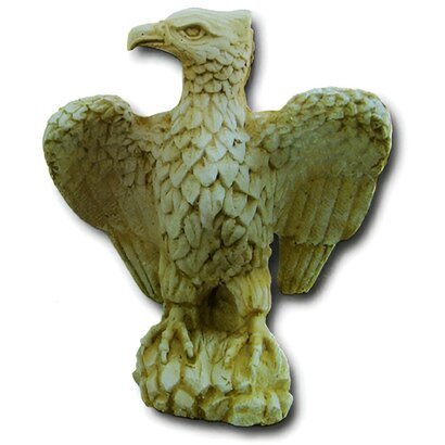 Statue Aigles ailes à demi-ouvertes (droite) 