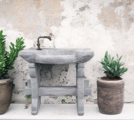 Fontana Monvisio évier lavabo extérieur