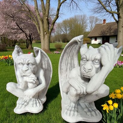 couple de gargouilles