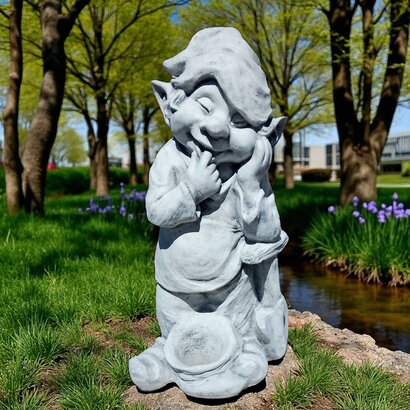 statue  lutin jardinier