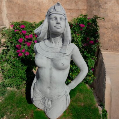 Statue Buste Cléopâtre