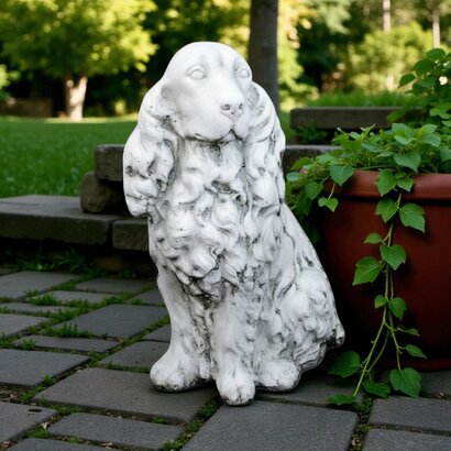 Statue Chien Cocker
