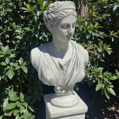 buste de Diane en pierre