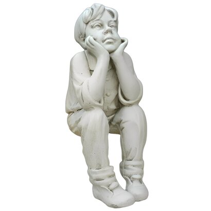 Statue l'Enfant Rêveur  à poser