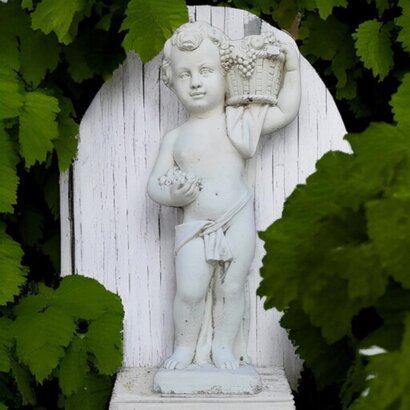  STATUE CHERUBIN AUTOMNE