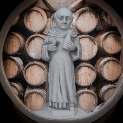 Statue de Don Pérignon 41 cm