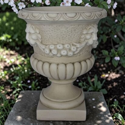 Vase calice Têtes de Lions