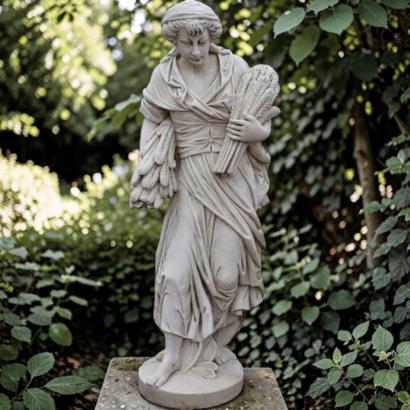 Statue Femme saison été