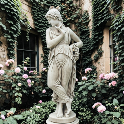 Danseuse de Canova avec un doigt sous le menton