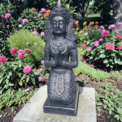 Statue Bouddha Thai agenouillé