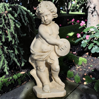 Statue Enfant Joueur de Symbale