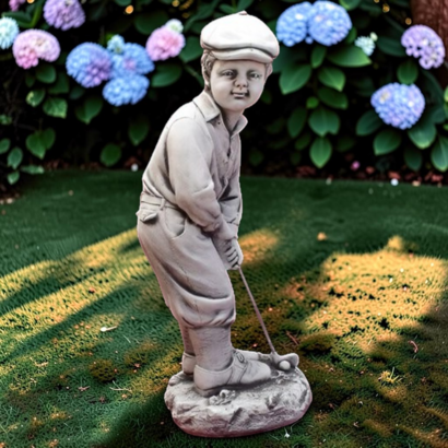 Statue Le petit golfeur
