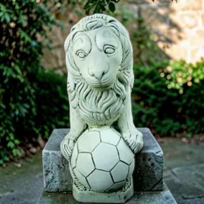 Statue Lion au Ballon (grand modèle)