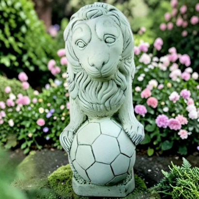 Statue Lion au Ballon (petit modèle)