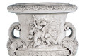Vase géant avec Anges et Dragon