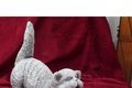 Statue Chat en colère