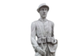 Statue de jardin en pierre Homme : Le Chasseur