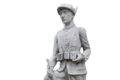Statue de jardin en pierre Homme : Le Chasseur