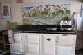 Fresque murale en céramique  LES CHEVAUX DE NEPTUNE-001
