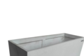 JARDINIERE blanche beton léger 80 CM