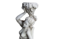 Statue de jardin en pierre Femme Dénudée