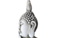 Statue de jardin en pierre Tête de Bouddha thai