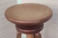 Tabouret de bar à vis en bois