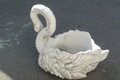 vase en pierre cygne  grand modèle
