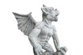 Statue diable gargouille 