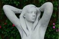Statue Femme Nue assise
