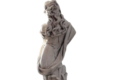 Statue de jardin en pierre Femme : La Grande Nymphe