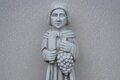 Statue de Saint Vincent 78 cm